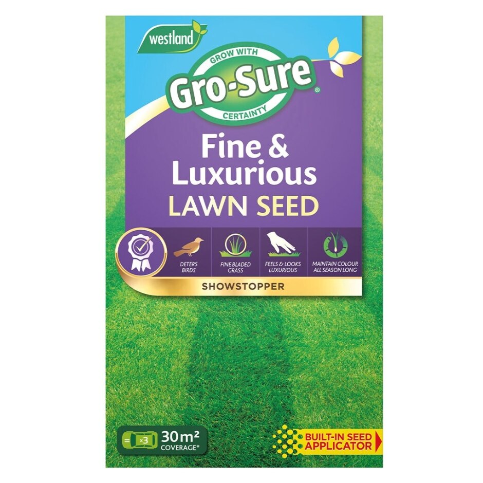 Gro-Sure Fine & Luxurious Lawn Seed 30m²