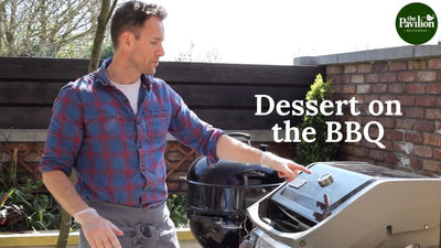 Dessert on a Weber BBQ