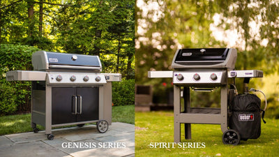 What's the difference between the Weber Spirit and Weber Genesis BBQ's