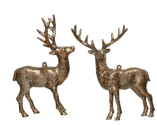 Deer Plastic Glitter 2Ass Truffle