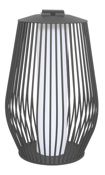 MANDALAY Solar & Rechargeable Big Lantern (Space Grey)
