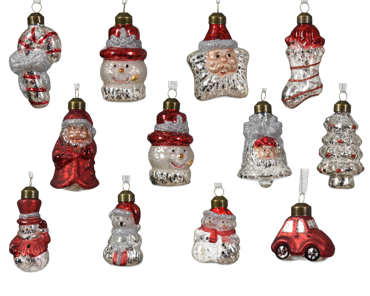Figure Glass - Christmas Red