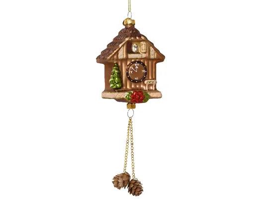Clock Glass W Pinecone At Bottom Gold/Colour(S)