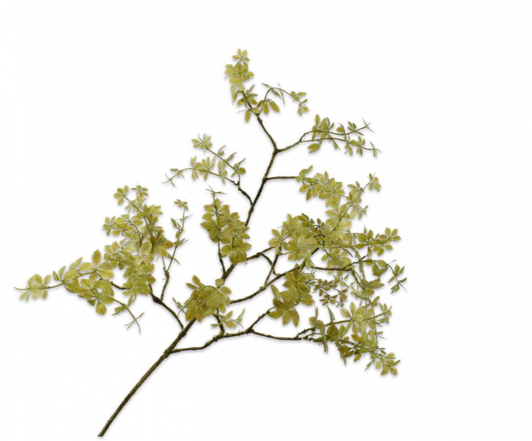 Leaf Spray Light Green 99cm