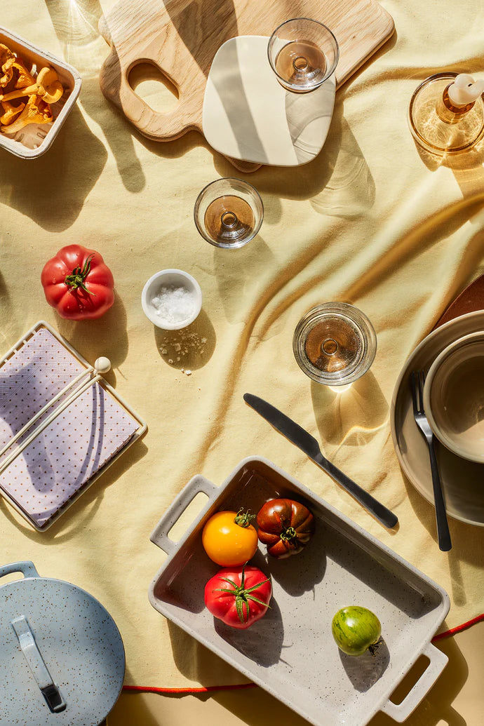 Petra Candle Holder Indian Tan