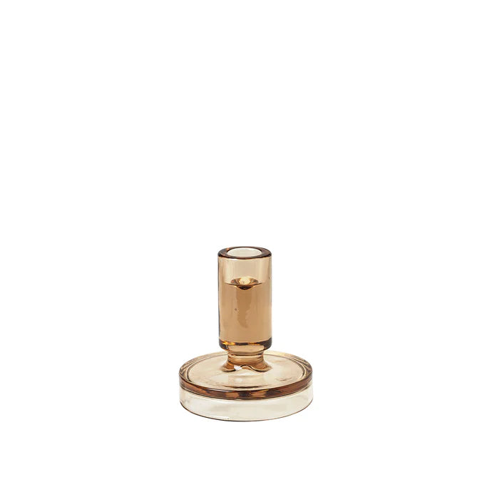 Petra Candle Holder Indian Tan