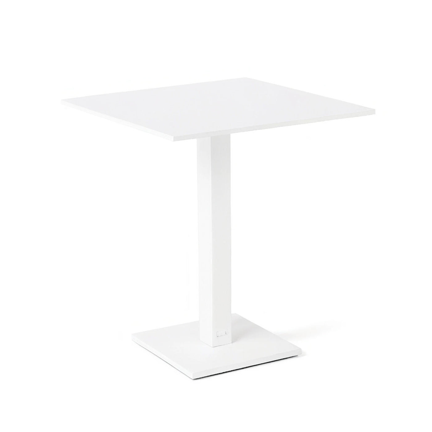 Prada dining table folding top alu white mat