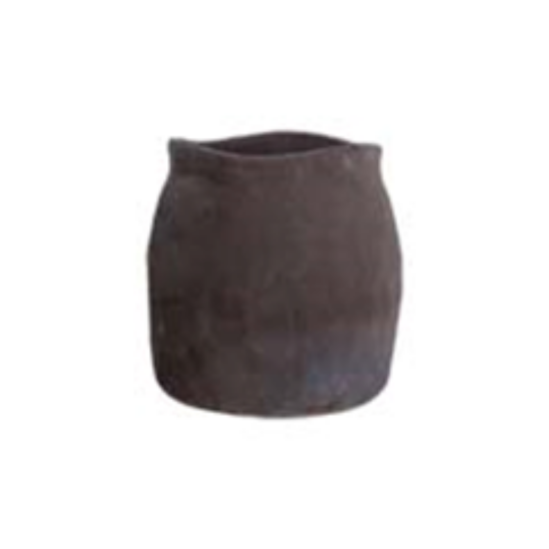 Terracotta Pot Urn - Brown - D33H32