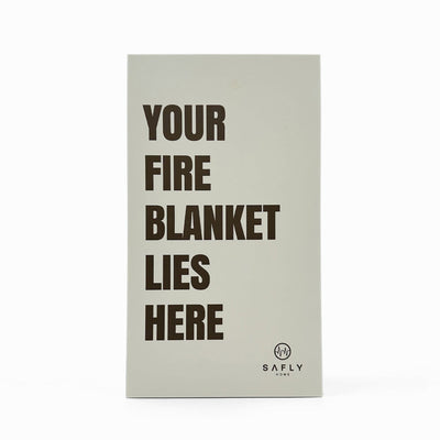 Coffee Table Book with Fire Blanket