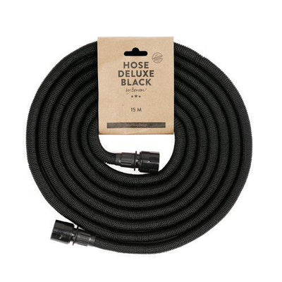 Garden Hose Deluxe Black 15 m