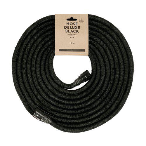 Garden Hose Deluxe Black 25 m