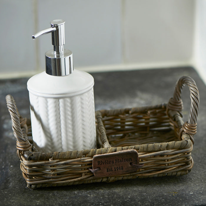 Rustic Rattan Rattan Tray (RM)