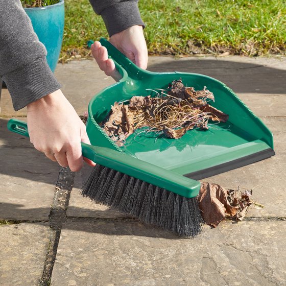 Yard Pan & Brush