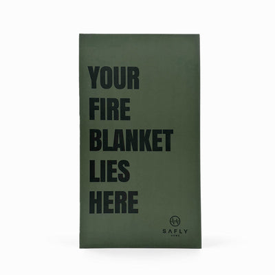Coffee Table Book with Fire Blanket