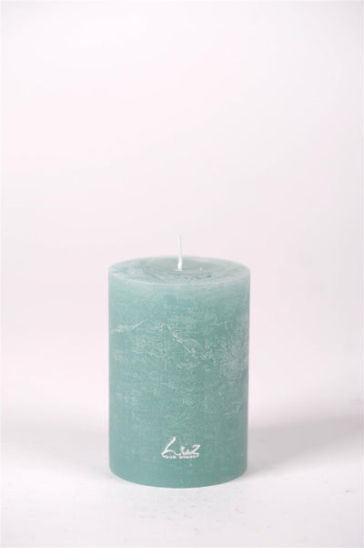 Rustic Candle - Luz Your Senses - Ø7xH10cm - Lagoon