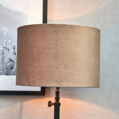 Cylinder Lampshade taupe 20x30 (RM)