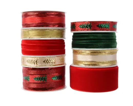 Ribbon Polyester - 9Ass Assorted