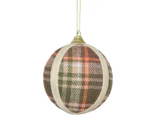 Bauble Foam Fabric Check Velvet Layer Multi