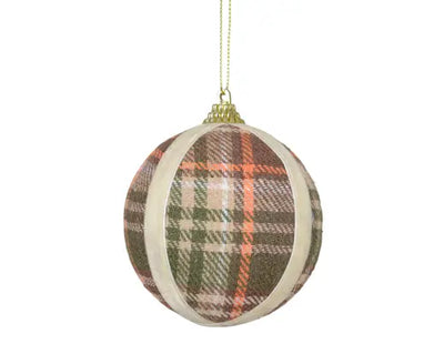 Bauble Foam Fabric Check Velvet Layer Multi
