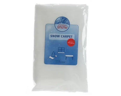 Snow Carpet Polyester White