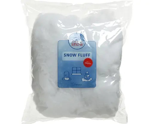 Snow Polyester Fluff White