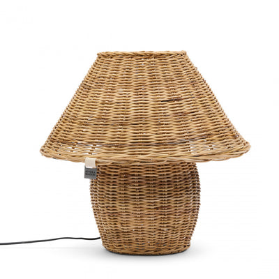 Rustic Rattan Ames Table Lamp (RM)