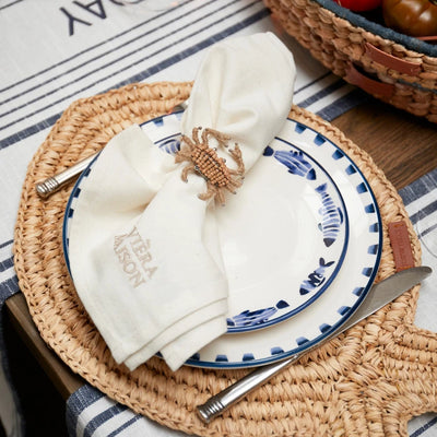 Sealife Napkin Ring Set of 4  (RM)