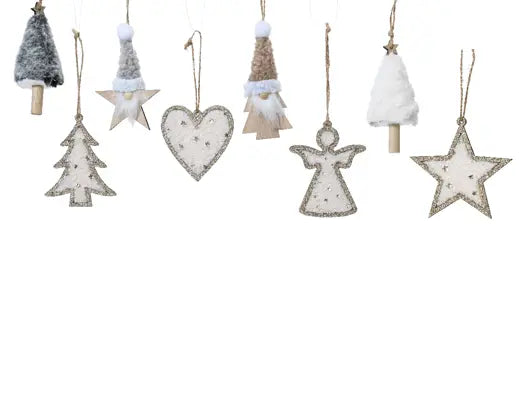 Figure Plywood Glitter 8Ass White/Colour(S)