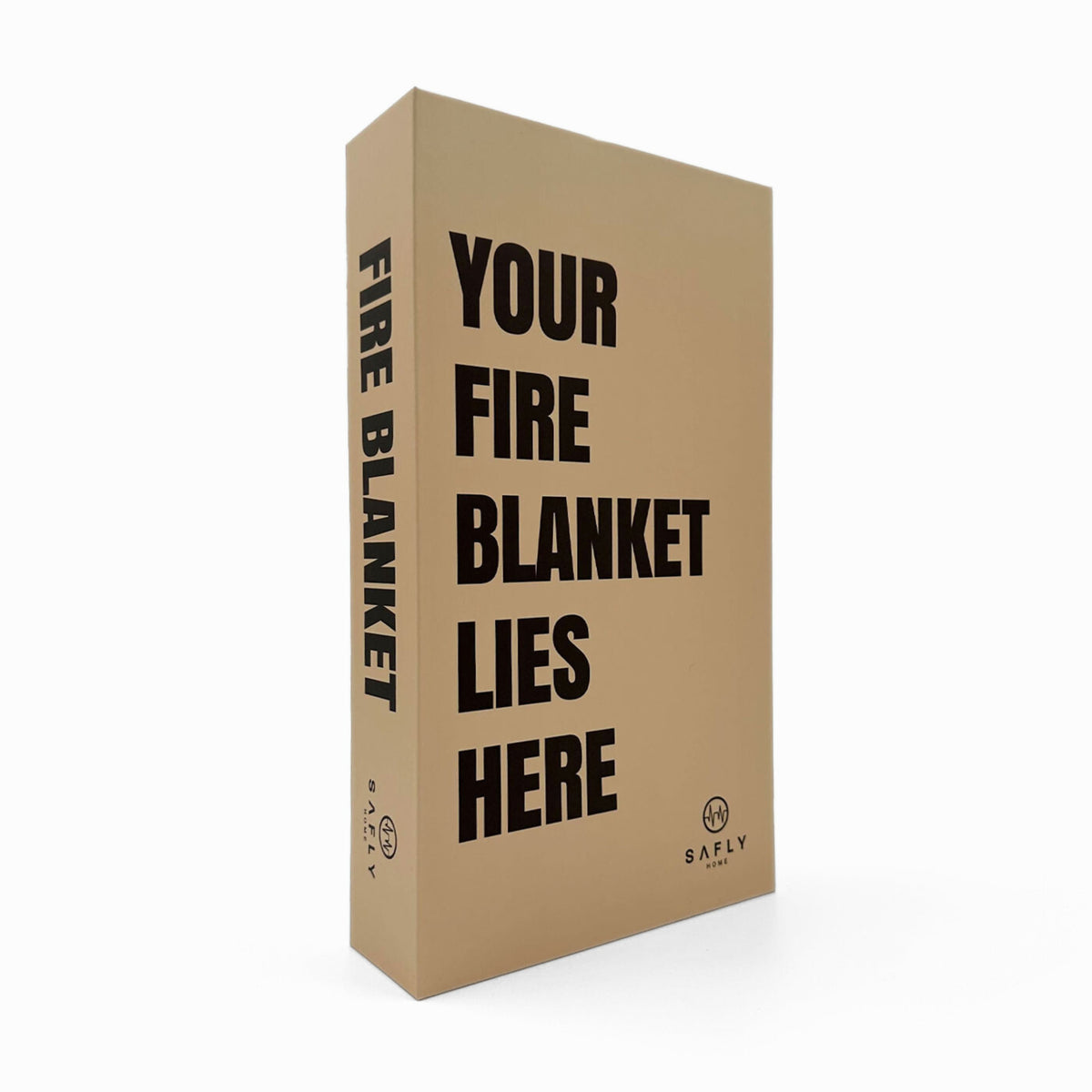 Coffee Table Book with Fire Blanket