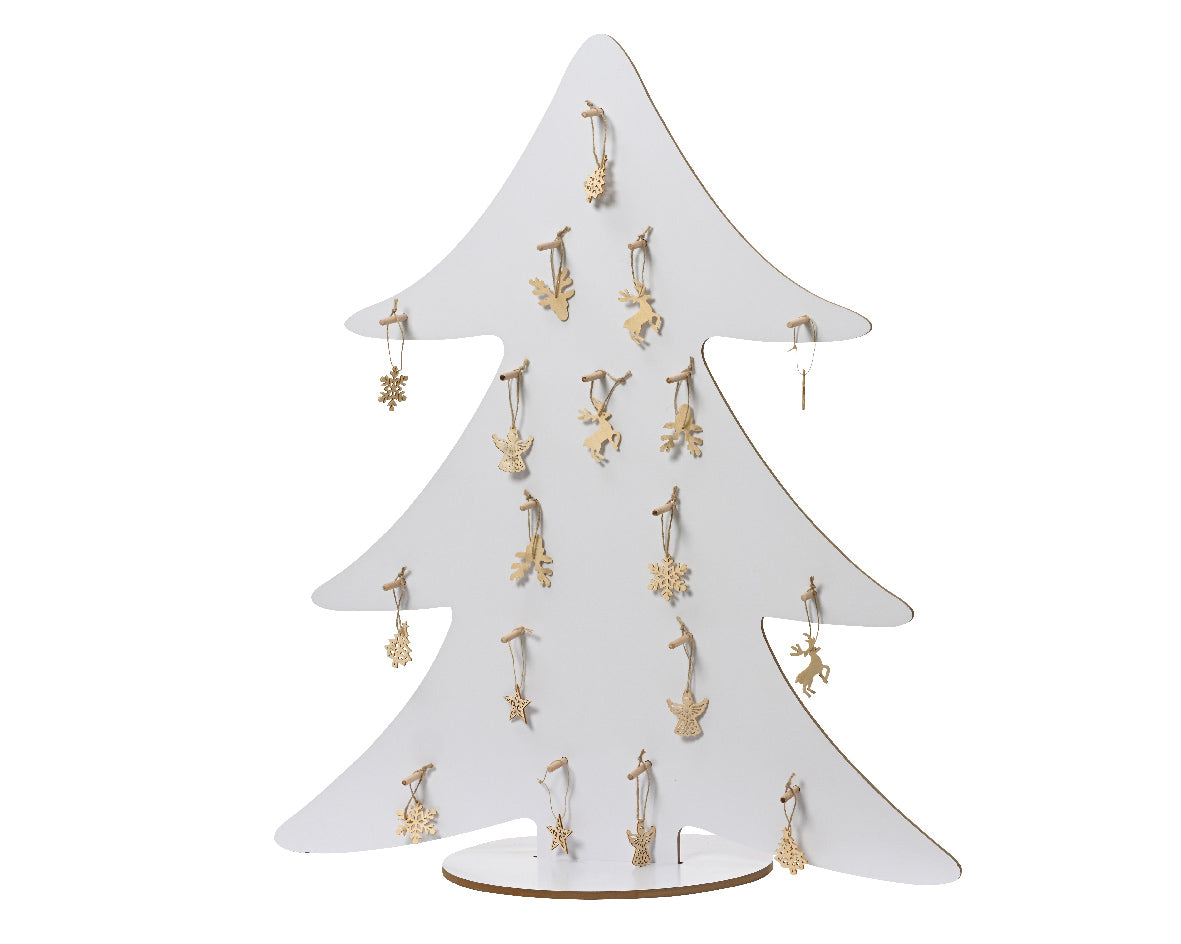 Bird Foam Fully Glitter Leaf Tail On Clip Champagne