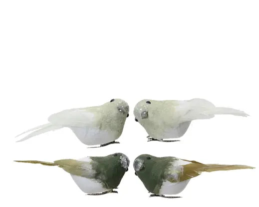 Bird Foam Spangle On Clip 2Col Ass Assorted