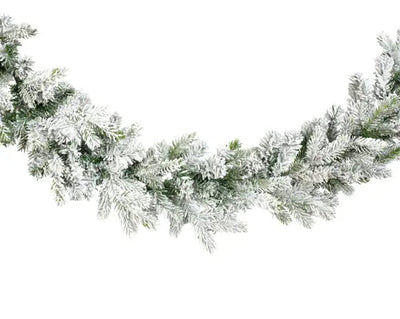 Grandis Garland Snowy Indoor Green/White
