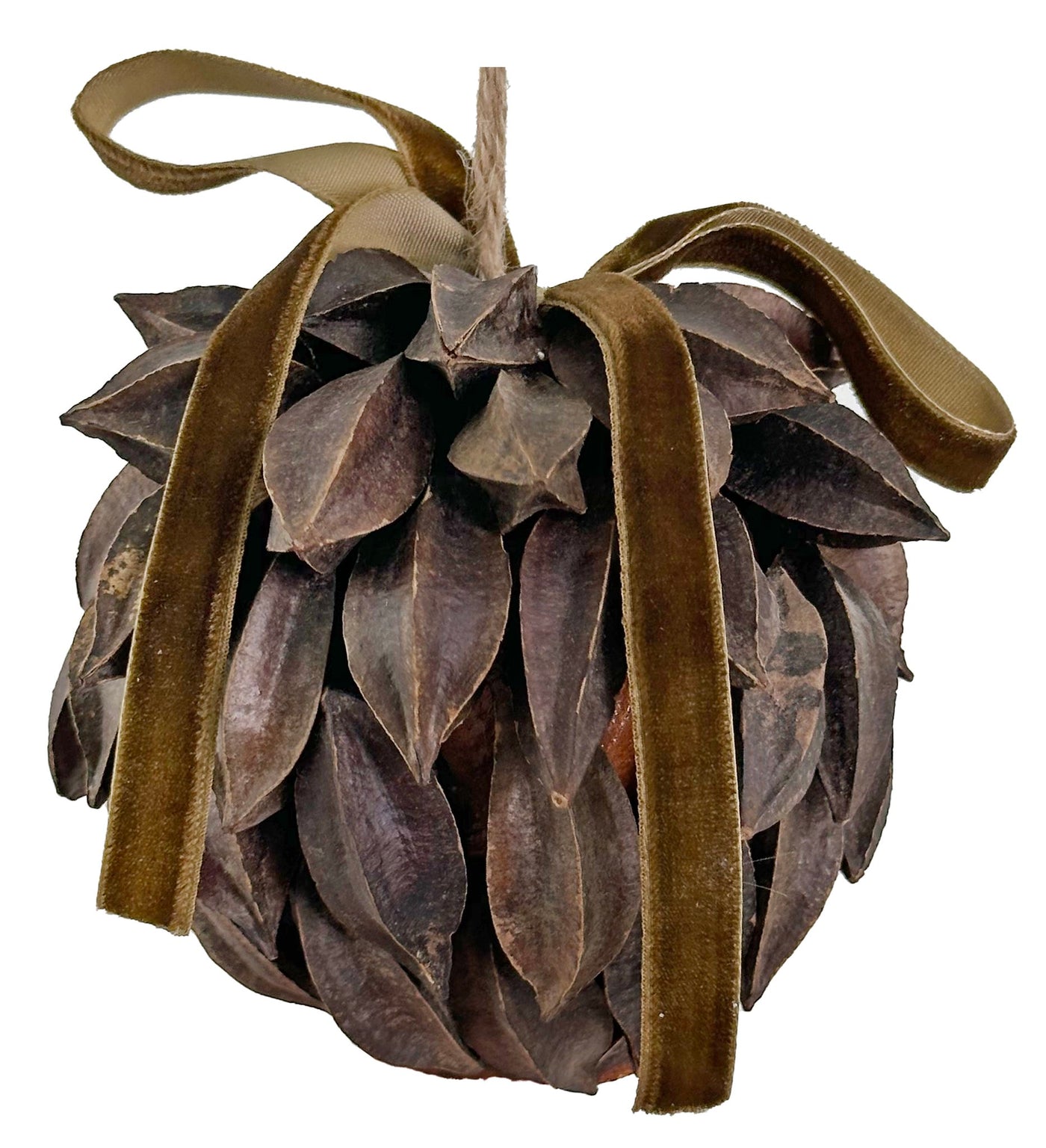 Pod ball velvet ribbon 10cm