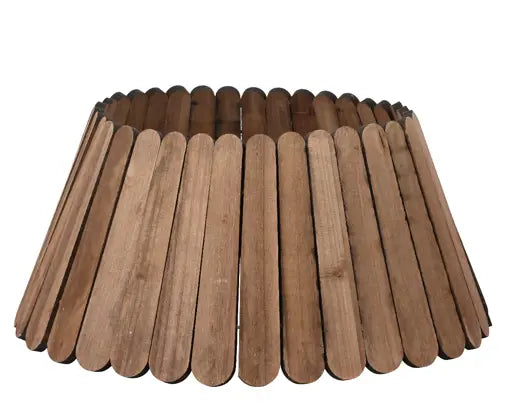 Tree Ring Wood Dark Brown