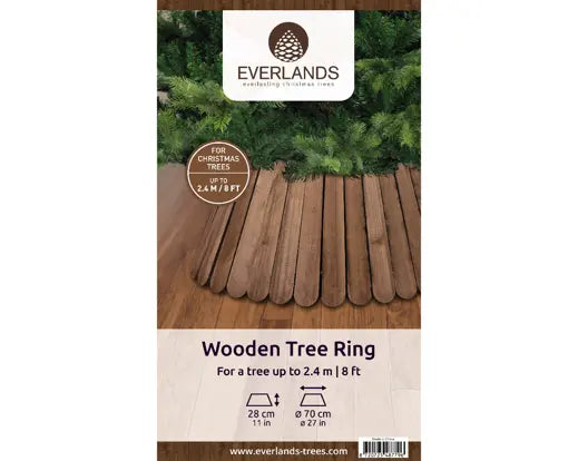 Tree Ring Wood Dark Brown