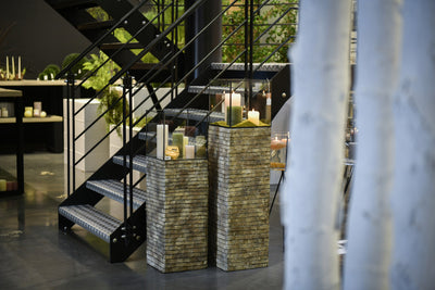 Lamella - Cement Pillar - L31x31xH90cm