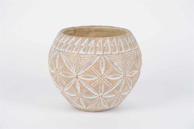 Pachira - Cement Flowerpot