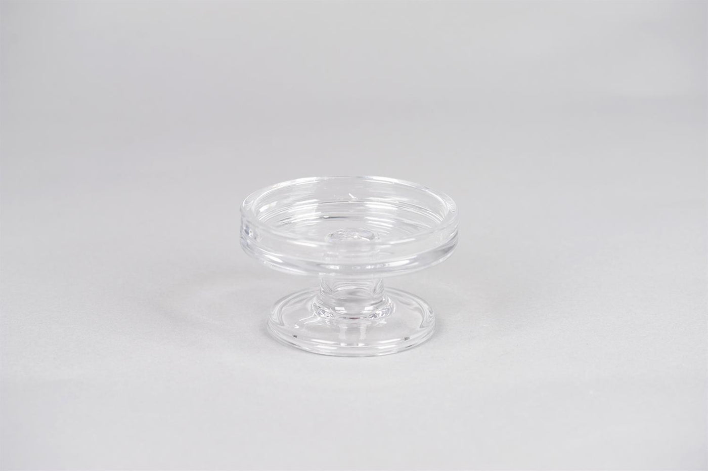 Circuli - Glass Pillar Taper Candle Holder - Ø12xH6.8cm