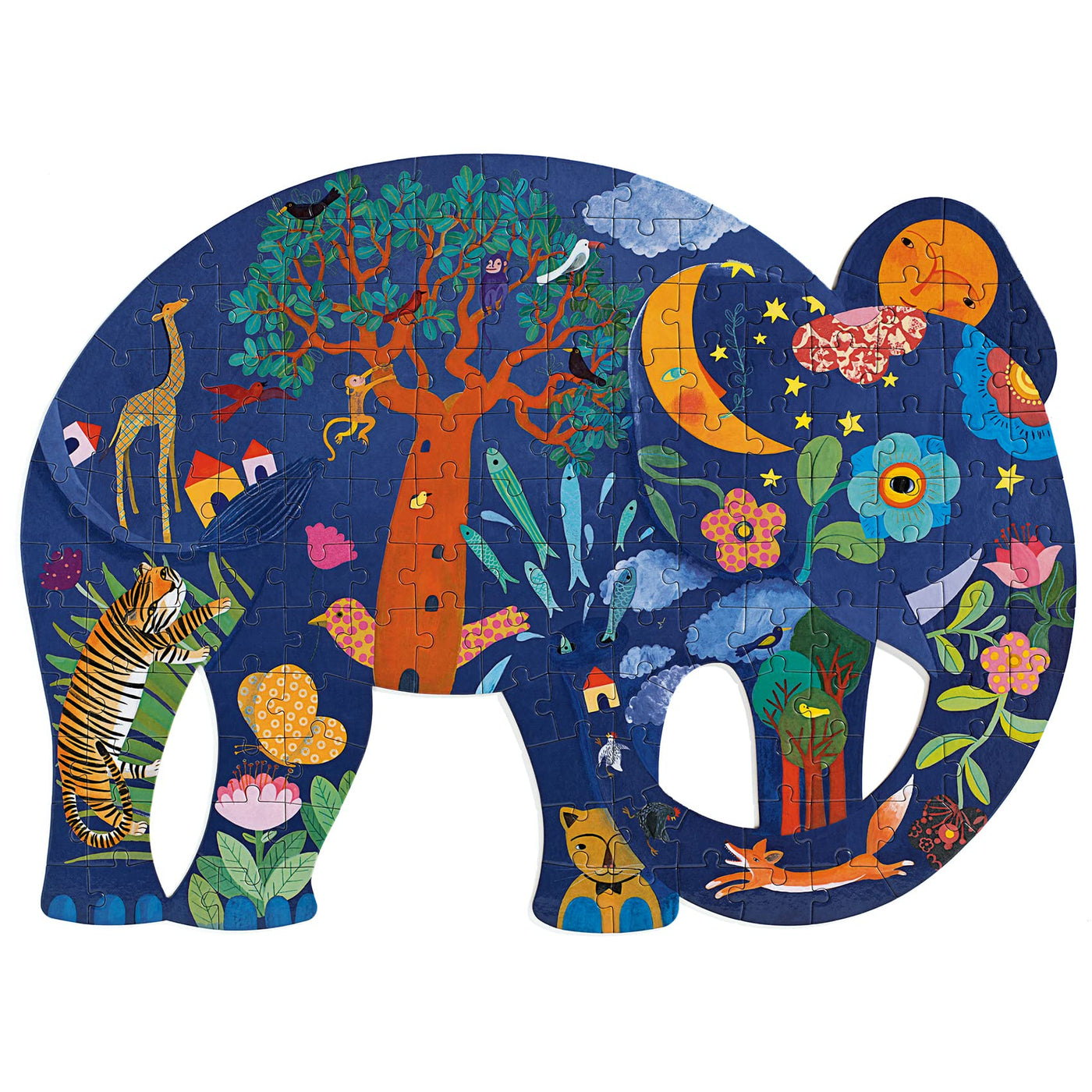 Toys And Games - Puzzles - Puzz'Art Eléphant - 150Pcs - FSC Mix