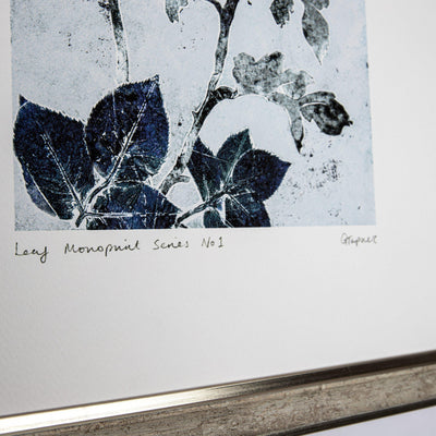 Leaf Monoprint No. 1