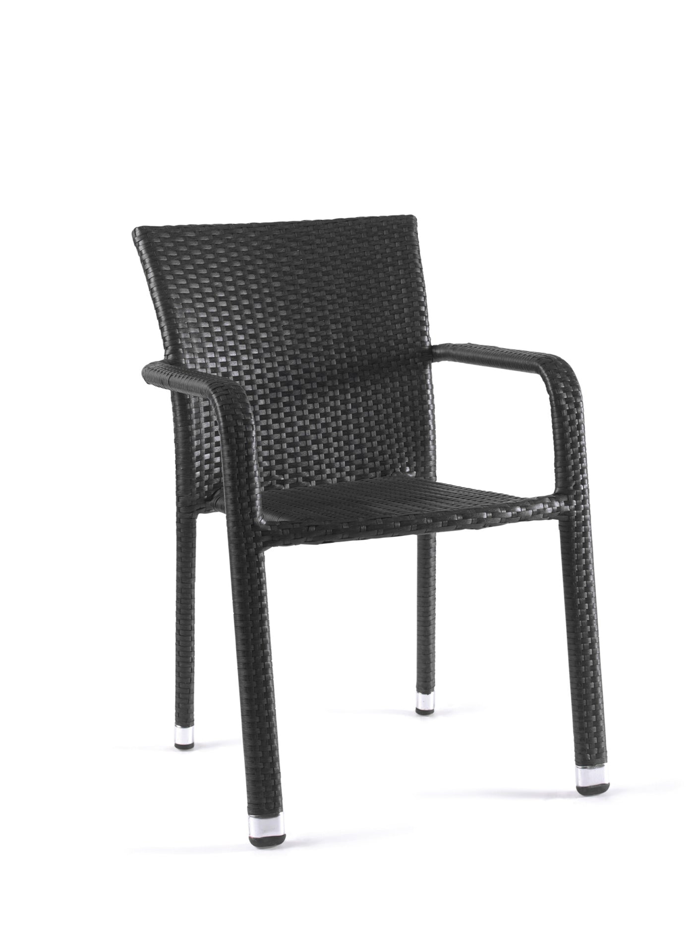 Bastia stacking chair wicker anthracite