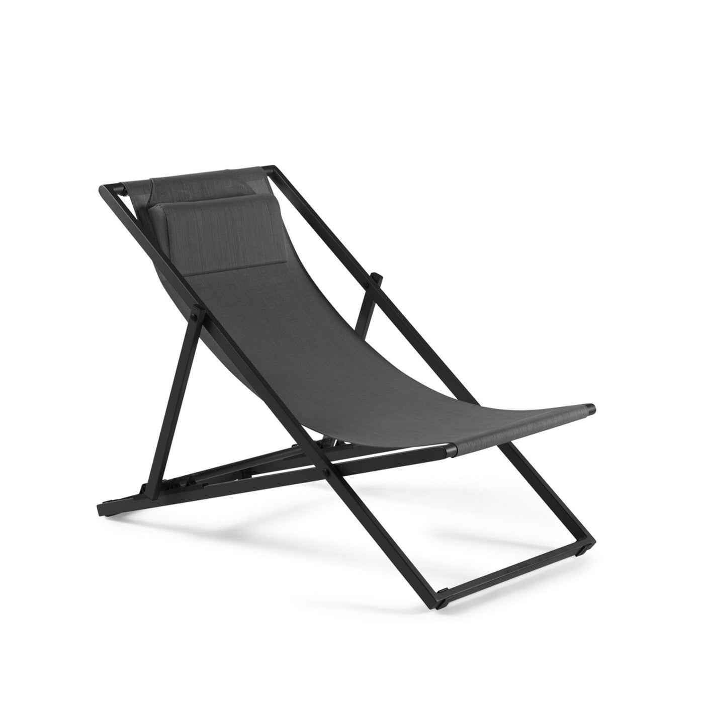 Las palmas transat charcoal mat text black