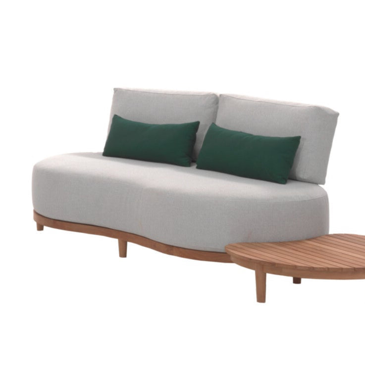Santorini 2-Seat - Teak + Cushion Sunproof