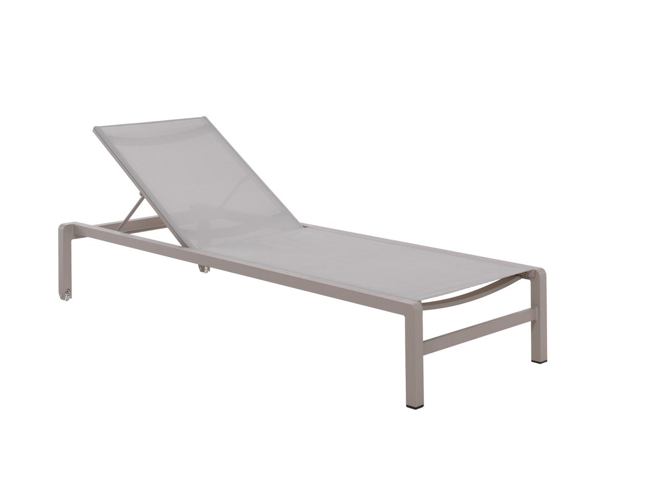 Gabana sunlounger alu linnen textylene sand
