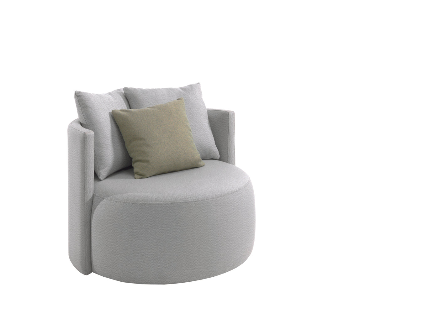 Totti 1-seat bruma niebla + 2 cushions + 1 pillow