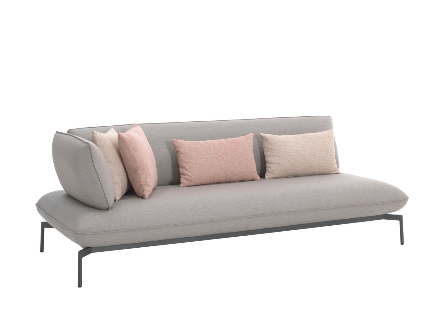 Todo 3-seat right arm alu charc bruma dragon