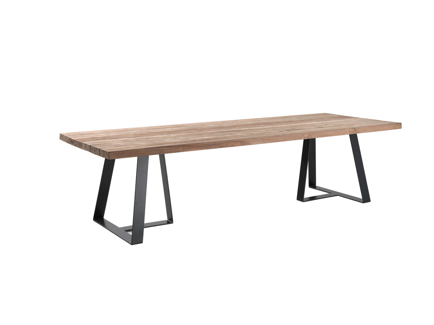 Margarite Table 300 x 110 - Charcoal Iron Frame