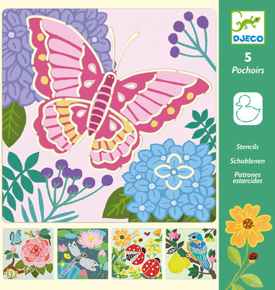 Art And Craft - Small Gifts For Older Ones - Stencils Garden Wings