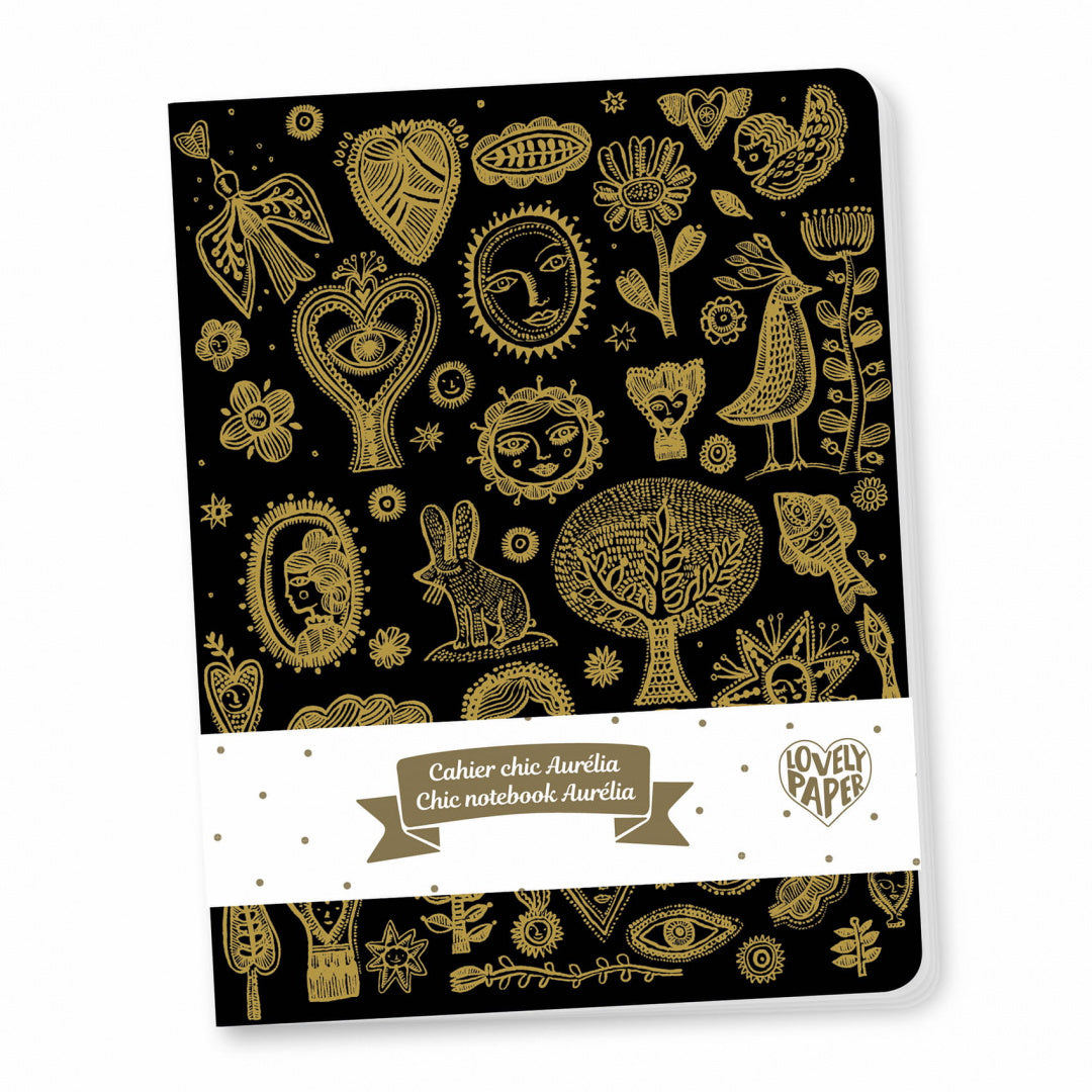 Lovely Paper - Notebooks Chic Aurélia Notebook - FSC Mix