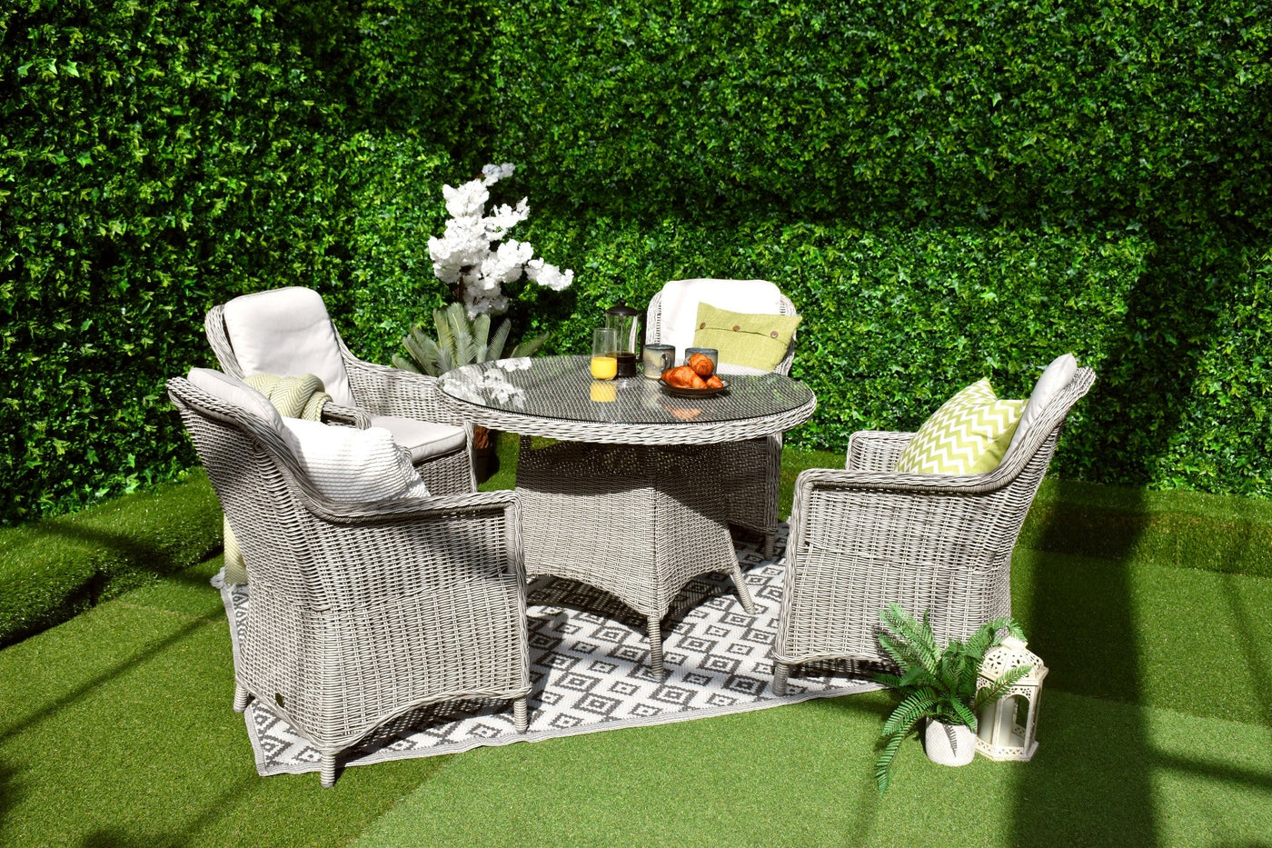 Verona Four Seater Dining-ORDER INSTORE ONLY